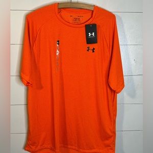 UNDER ARMOUR ORANGE TSHIRT SZ L NWT